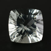 GREEN AMETHYST CONCAVE CUT CUSHION 10MM 4.2 Cts.