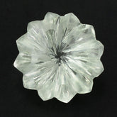 GREEN AMETHYST UMBRELLA ROUND 14MM 8.84 Cts.