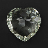 GREEN AMETHYST CONCAVE CUT HEARTS 12MM 5.60 Cts.