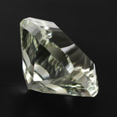 GREEN AMETHYST NINETY CUT ROUND 15MM 11.2 Cts.