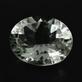 GREEN AMETHYST CONCAVE CUT OVAL 10X8MM 2.60 Cts.