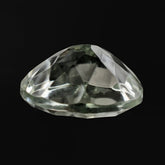 GREEN AMETHYST CONCAVE CUT OVAL 10X8MM 2.60 Cts.