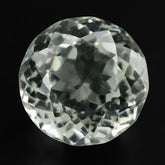 GREEN AMETHYST PORTUGUESE CUT ROUND 12MM 7.32 Cts.