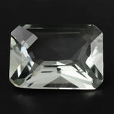 GREEN AMETHYST OCTAGON RADIANT CUT WITH OCTAGON TABLE (DES#1) (C-1/CLEAN) 14X10MM 6.36 Cts.