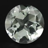 GREEN AMETHYST PENTAGON ROUND WITH STAR CUT BACK 15MM 11.05 Cts.