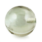 GREEN AMETHYST PLAIN BALLS (HALF DRILL) 12MM 12.27 Cts.