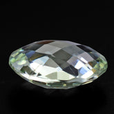 GREEN AMETHYST BRIOLETTE OVAL 12X10MM 3.75 Cts.