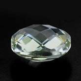 GREEN AMETHYST BRIOLETTE CUSHION 12MM 5.94 Cts.