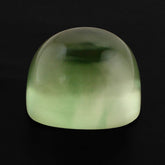 GREEN AMETHYST CUSHION CAB (SUPER) (FROSTED BOTTOM) 13MM 12.33 Cts.