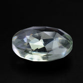 GREEN AMETHYST ROSE CUT BRIOLETTE ROUND 10MM 2.60 Cts.