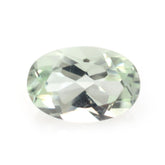 GREEN AMETHYST CUT OVAL 6X4MM 0.50 Cts.