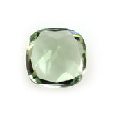 GREEN AMETHYST CUT CUSHION 6MM 0.84 Cts.