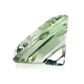 GREEN AMETHYST CONCAVE CONE ROUND (DES#140) 15MM 10.19 Cts.