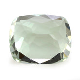 GREEN AMETHYST CUT CUSHION 12X10MM 6.00 Cts.