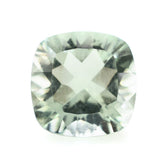 GREEN AMETHYST CONCAVE CUT CUSHION 8X8MM 1.95 Cts.