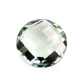 GREEN AMETHYST BRIOLETTE ROUND 8MM 1.66 Cts.