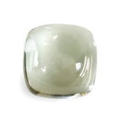 GREEN AMETHYST CUSHION CAB 10MM 5.20 Cts.