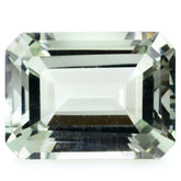 GREEN AMETHYST CUT OCTAGON 16X12MM 10.65 Cts.