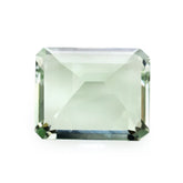 GREEN AMETHYST CUT OCTAGON (SI) 12X10MM 5.50 Cts.