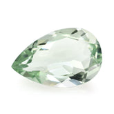 GREEN AMETHYST CUT PEAR 14X9MM 3.45 Cts.