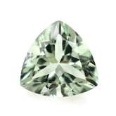 GREEN AMETHYST CUT TRILLION 12MM 5.07 Cts.