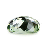 GREEN AMETHYST ROSE CUT CUSHION CAB (SUPER EXTRA) 12MM 4.54 Cts.