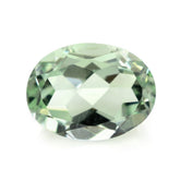 GREEN AMETHYST CUT OVAL 12X9MM 3.55 Cts.