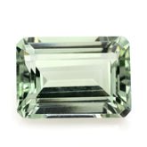 GREEN AMETHYST CUT OCTAGON 14X10MM 7.00 Cts.