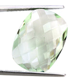GREEN AMETHYST BRIOLETTE CUSHION 20X15MM 12.70 Cts.