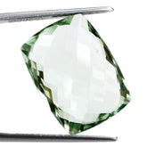 GREEN AMETHYST BRIOLETTE CUSHION 20X15MM 16.18 Cts.