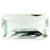 GREEN AMETHYST CHECKER CUT OCTAGON 22X12MM 13.47 Cts.