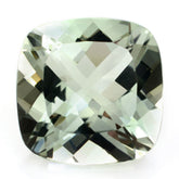 GREEN AMETHYST CUT CUSHION 15MM 10.70 Cts.