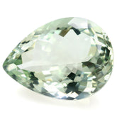 GREEN AMETHYST CUT PEAR 14X19.50MM 11.60 Cts.