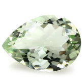 GREEN AMETHYST CUT PEAR 18X13MM 9.27 Cts.