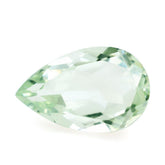 GREEN AMETHYST CUT PEAR (C1) 14X9MM 3.95 Cts.