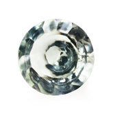 GREEN AMETHYST CONCAVE CONE ROUND (DES#140) 10MM 3.41 Cts.