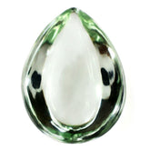 GREEN AMETHYST PLAIN PEAR CAB 16X12MM 7.53 Cts.