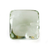 GREEN AMETHYST LENTIL CUSHION (HALF DRILL) (SUPER EXTRA) 10MM 5.30 Cts.
