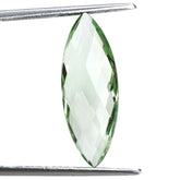 GREEN AMETHYST BRIOLETTE MARQUISE 22X8MM 5.3 Cts.