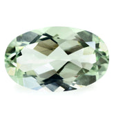 GREEN AMETHYST CUT OVAL 16X10MM 5.82 Cts.