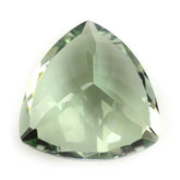 GREEN AMETHYST CUT TRILLION 18MM 17.40 Cts.