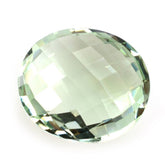GREEN AMETHYST BRIOLETTE OVAL 18X16MM 13.78 Cts.
