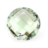 GREEN AMETHYST BRIOLETTE ROUND 18MM 17.68 Cts.