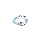 GREEN AQUAMARINE CUT PEAR 6X4MM 0.38 Cts.