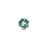 GREEN AQUAMARINE CUT ROUND (SI) 3.00MM 0.09 Cts.