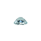 GREEN AQUAMARINE CUT OVAL (SI) 8X6MM 1.02 Cts.