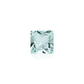 GREEN AQUAMARINE PRINCESS CUT SQUARE (HI) 8MM 2.15 Cts.