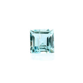 GREEN AQUAMARINE CUT SQUARE (HI) 3.00MM 0.15 Cts.