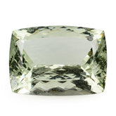 GREEN AQUAMARINE CUT CUSHION 19X14MM 14.60 Cts.