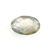 GREY LABRADORITE BRIOLETTE OVAL (COPPER) 6X4MM 0.50 Cts.